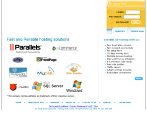 slicknetworks.net: Web Hosting Linux, FreeBSD Unix, Windows, Domain Registration, SSL certificates - SlickNetworks Australia
Slick Networks provides web hosting, SSL certificates and domain registration. HSphere, PHP, ASP, ASP.NET, database connections such as MySQL, MSSQL