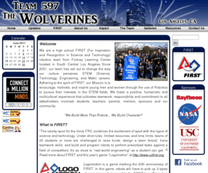 team597.net: The Wolverines || Team 597
A FIRST Robotics team website, created by it's students