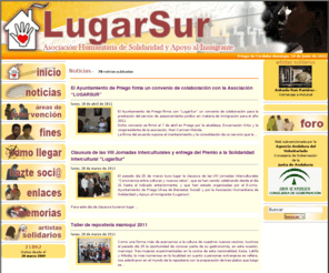 lugarsur.org: Lugarsur
Lugarsur Priego de Crdoba - Asociacin humanitaria de solidaridad y apoyo al inmigrante