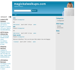 magickalwalkups.com: magickalwalkups.com » magickal walkups
magickal walkups