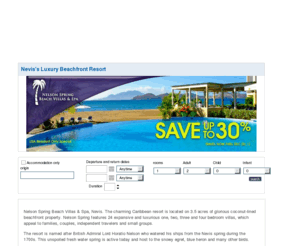 nelsonspring.com: Caribbean beach resort vacations from Elite Island Resorts
Elite Island Vacation- provides the best variety in Caribbean Beachfront vacation & gives perfect escape at the islands of Tortola, Antigua, St. Kitts, and tropical St. Lucia, or Palm Island.