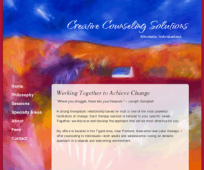 shelbymilam.com: Shelby Milam: Creative Counseling Solutions
Shelby Milam, affordable Portland area therapist specializes in anxiety, depression, eating disorders, grief and loss, life transitions, LGBTQ issues and more.