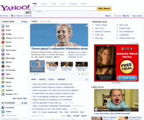 xn--yaho-sqa.org: Yahoo!
Welcome to Yahoo!, the world's most visited home page. Quickly find what you're searching for, get in touch with friends and stay in-the-know with the latest news and information.