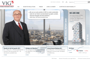 viennainsurancegroup.info: Home :: VIG
The Vienna Insurance Group (VIG), with its registered office in Vienna, is now one of the largest international insurance groups in Central and Eastern Europe with approximately...