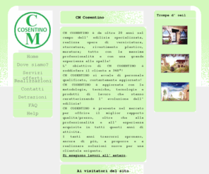 cmcosentino.com: Cm Cosentino - Cortenuova (BG)
cm cosentino effettua pitturazioni, imbiancature, decorazioni, tappezzeria nonchè lavori di muratura come stuccature, rasatura, lavori con cartongesso e molto altro. Cm cosentino ha sede a cortenuova (bg).