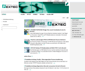 extec.de: Explosionsschutz: ATEX-Produkte und Systemlösungen für den Ex-Bereich und Industriebereich
Explosionsschutztechnik für die Zone 1, Zone 2 II 2G, Zone 21  II 2D und Zone 22 II 3D (ATEX 95). PCs, Panel-PC, Operator Panels, Barcodeleser und vieles mehr...