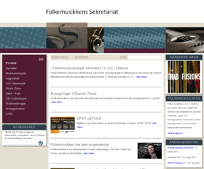folkemusik.dk: Folkemusikkens Sekretariat: Folkemusikkens Sekretariat
