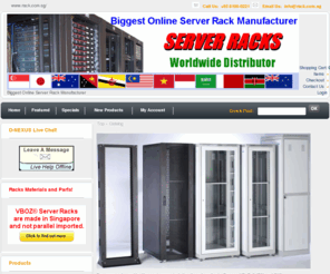 rack.com.sg: SERVER RACKS SINGAPORE  - Rack.Com.Sg ( 65) 6100-0221
 Our server racks are ideal for most servers including those from Apple, Compaq, HP, Dell, IBM and SUN. At Rack.Com.Sg we strive to provide a wide selection of server rack products and accessories.