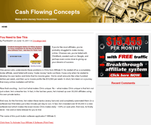 cashflowingconcepts.com: Cash Flowing Concepts
Make and earn money easy at home with these earn at home programs.