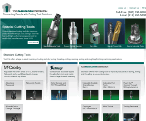 toolfab.com: CNC & Special Cutting Tools Manufacturer | Thread Mills Manufacturer | Tool Fabrication Corporation
Tool Fabrication Corp manufacturers thread mills, special cutting tools, and CNC cutting tools. We custom design cutting tools for maximum production efficiency and cost savings.