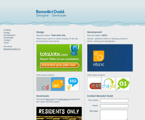 bendodd.co.uk: Designer - Developer - Ben Dodd
Ben Dodd - designer and developer