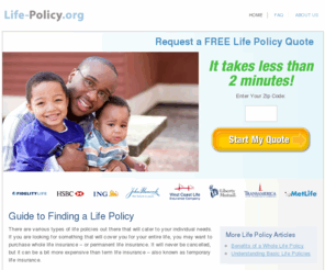 life-policy.org: Life Policy
All about a life insurance policy