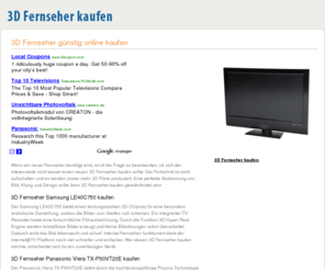 3dfernseherkaufen.org: 3D Fernseher günstig online kaufen
