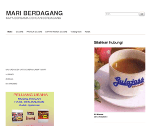 mariberdagang.com: KAYA DARI PERDAGANGAN
SERBA SERBI TENTANG DAGANG DAN PELUANG USAHA PERDAGANGAN BAIK WARALABA, KEAGENAN MAUPUN MLM SERTA PERDAGANGAN ONLINE