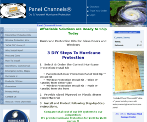 panelchannels.com: DIY Hurricane Shutters - Retrofit Plywood or Plastic Hurricane Panels, Windows, Glass Doors
Last Minute Hurricane Protection Kits, DIY Patio Door and Window Plywood Panel Install Kits ... Patio Door hurricane protection.. Plywood or Plastic Hurricane Panel Install .. DIY Home Owner Hurricane Protection