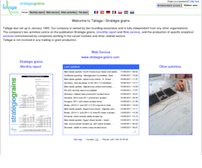 strategie-grains.info: Welcome to Stratégie grains
Strategie grains : the monthly reference publication for cereal market analysis in Europe, price forecasting and decision making for grain trade professionals