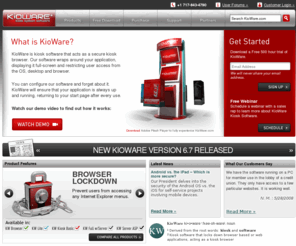 adsi-cni.com: KioWare Kiosk Software - Lockdown Kiosk Mode and Secure Kiosk Browser
KioWare kiosk software - kiosk browser software that secures windows in a lockdown kiosk mode. Free demo available.