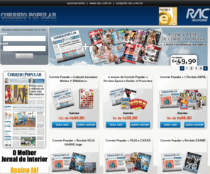 assinecorreio.com.br: :: Assine Correio Popular ::
Assinatura do jornal Correio Popular com promoções e brindes, preços promoções, assinaturas, formas de pagamentos, revistas epoca, caras e veja, e muito mais