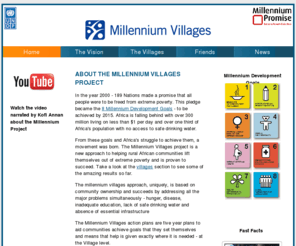 mv-aid.org: Millennium Villages - Aid Organisation
MV-Aid seeks to help spread the word about the on-going work in the Millennium Villages