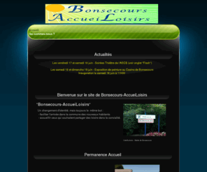 accueil-bonsecours.com: Bonsecours-AccueiLoisirs
Accueil des nouveaux arrivants