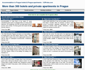 123praha.com: Accommodation in Prague hotels & Prague apartments : 123Praha.com
Prague hotel and apartment online. Reviews of more than Prague 300 hotels and prague apartments. Easy online accommodation booking system. www.123praha.com the perfect solution!