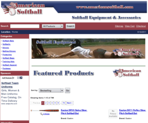 americansoftball.com: American Softball:
Your source for softball equipment and accessories on the web. We have a great selection of the latest bats and gloves. (Page 1)