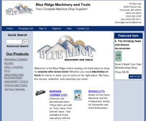 blueridgeshoponline.com: Blue Ridge Machinery and Tools
