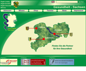 gesundheit-sachsen.de: gesundheit-sachsen
Gesundheitsportal für Sachsen - Alles rund um die Gesundheit in Sachsen - Arztsuche, News, Termine, Krankheiten und Therapien - Unterteilt in die Regionen Sachsen, Leipzig, Dresden und Chemnitz