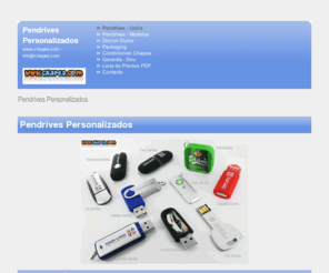 pendrives-personalizados.com: Pendrives Personalizados
Pendrives Personalizados a los mejores precios del mercado desde 5 unidades. Memorias USB's promocionales personalizados para cualquier ocasión. Pendrives baratos para empresas y particulares