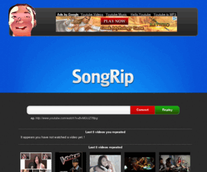 songrip.com: SongRip | Convert YouTube Videos to MP3
