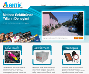 aktifmatbaa.com: Aktif Matbaa ve Reklam Hizmetleri
