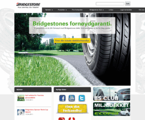 bridgestone.no: Bridgestone Norge. Gjerde og Byhring AS, Din totalleverandør av dekk
Bridgestone Norge. Gjerde og Byhring AS, Din totalleverandør av dekk til alle typer kjøretøy