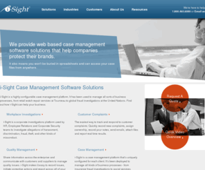 i-sight.com: i-Sight Investigation Software Blog - HR, Employee Relations, Incident Reporting, Ethics, Fraud, Compliance
i-Sight Investigation Software Blog about HR, Employee Relations, Incident Reporting, Ethics & Compliance. Case Management & Investigator Software Articles.