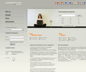 mydomain-in.de: Register domain mydomain-in.de
search web domain names, register web domain names, transfer web domain names, manage domain, mail forward