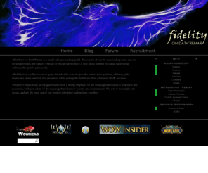 sandcastleit.com: Fidelity on Dath'Remar
Fidelity on Dath'Remar