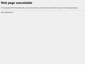 alfu.es: Website under construction
