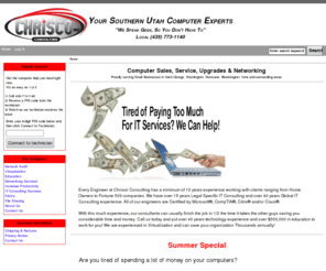 chriscoconsulting.com: St George Computer Repair, Sales and Service - Serving all Southern Utah and Las Vegas
Computer Repair, Sales, Service, Parts, Networking and more. Proudly serving all of Southern Utah and Nevada from Cedar City to Las Vegas