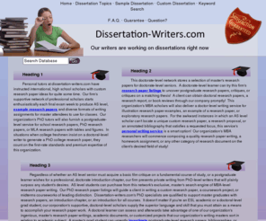 dissertation-writers.com: Dissertation-Writers.com
********************