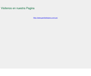 gambatteperu.com: Quienes Somos
sistema de gerencia de portales dinámicos y sistema de gestión de contenidos
