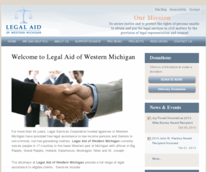 legalaidwestmich.org: Welcome to Legal Aid of Western Michigan — Legal Aid of Western Michigan
