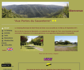 camping-st-rome-de-dolan.com: Camping 
Site du Camping 