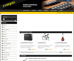 compasmusical.com: Compás Musical - Instrumentos musicales
Tienda de instrumentos musicales, informática musical y librería musical. Todos los productos de Roland, BOSS y Edirol en stock