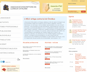 escriptors.org: ASSOCIACIÓ D'ESCRIPTORS EN LLENGUA CATALANA
