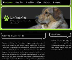 luvyourpets.net: LuvYourPet : Petsitting Service in Hillsboro, OR
