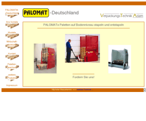 palomat-deutschland.de: Verpackungstechnik Adam - Home
