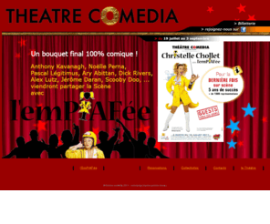 theatrecomedia.com: Théâtre Comédia - spectacles à l'affiche - comédie musicale - spectacle musical - revue théatre cabaret argentin - Grande musique et humour - paris 10
programation saison 2010-2011 du théâtre Comédia à Paris