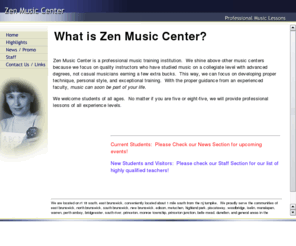 zenmusiccenter.com: Zen Music  - East Brunswick and Middlesex County - Premier Music Lessons
Zen Music Center is a professional music institution focusing on private instrumental instruction for people of all ages and abilities.  We are a designated ABRSM education and testing center.