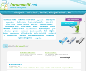 forumactif.net: Créer un forum - forumactif.net - Forum gratuit
Créer un forum gratuit, Forum gratuit Entre potes. Entre potes. télé bon temps agréable amitié Forum de discussion ZEBRAS CROSSING - rencontres entre Zèbres (surdoués, HP, HQI)