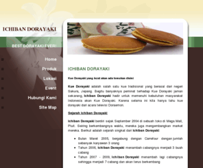 ichibandorayaki.com: Kue Dorayaki Terbaik - Ichiban Dorayaki
Ichiban Dorayaki hadir untuk memenuhi kebutuhan masyarakat Indonesia akan Kue Dorayaki