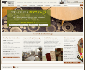 shawliving.com: Shaw Area Rugs in Many Colors and Styles Fit Every Room - ShawFloors.com
Shaw manufactures area rugs in a large variety of styles, sizes, and colors, carefully designed to create a cozy space in any room in your house.